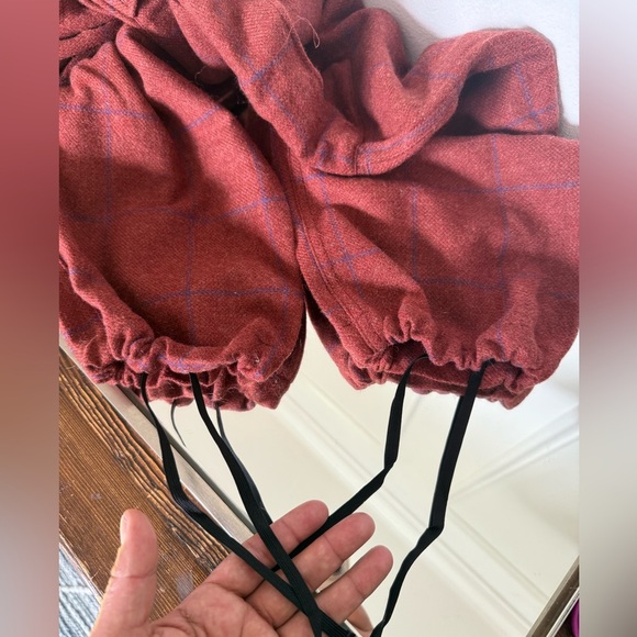 Rag & Bone Red Cargo Pants with Straight Leg - Picture 10 of 10